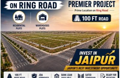 Plots for Sale on Ring Road Jaipur | 50 Sq. Mtr to 2500 Sq. Mtr | Contact - 8078608294